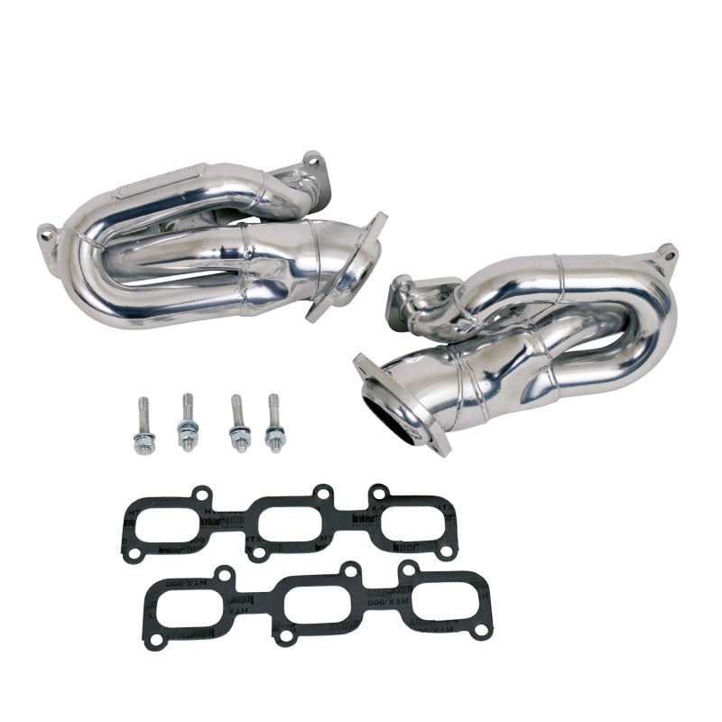 Load image into Gallery viewer, BBK 11-15 Mustang 3.7 V6 Shorty Tuned Length Exhaust Headers - 1-5/8 Silver Ceramic
