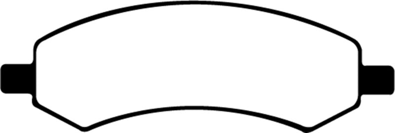 Load image into Gallery viewer, EBC 06-09 Chrysler Aspen 4.7 Yellowstuff Front Brake Pads
