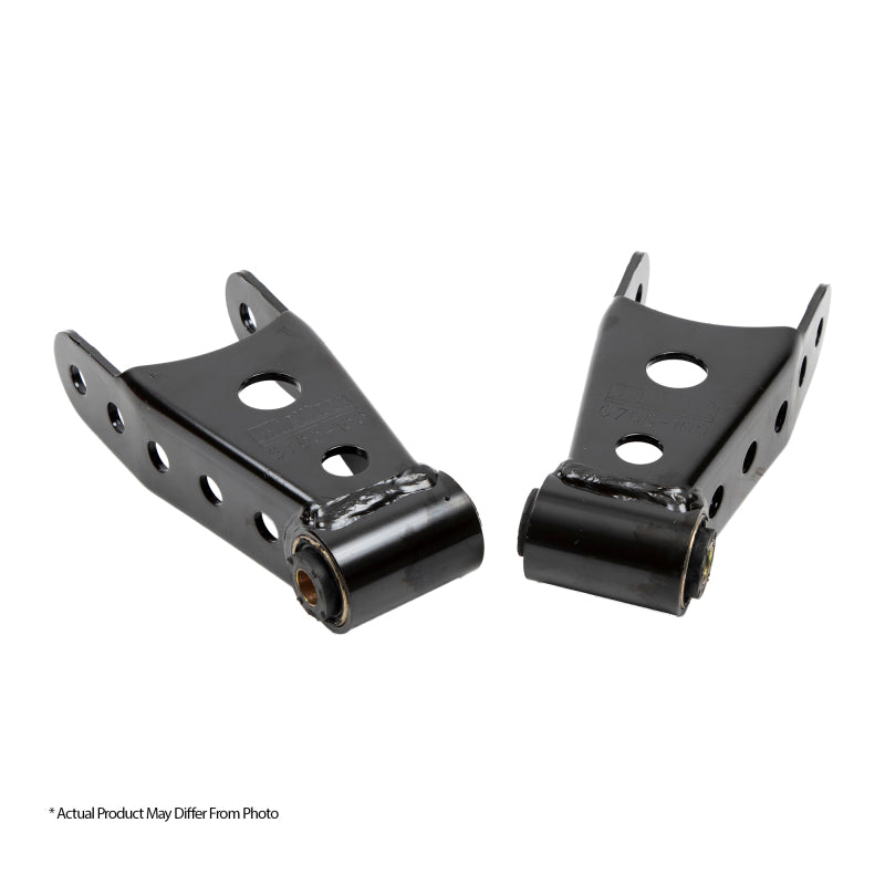 Load image into Gallery viewer, Belltech SHACKLE KIT 15-16 Ford F150 (All Cabs Short Bed Only) 4WD 1in / 2in Rear Drop
