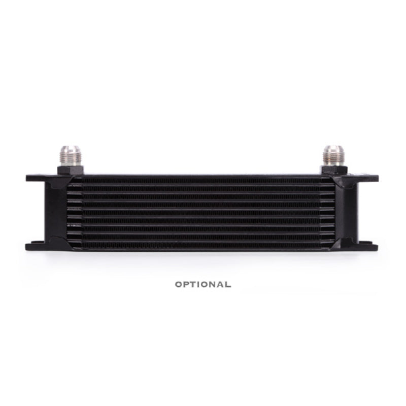 Load image into Gallery viewer, Mishimoto Universal 10 Row Oil Cooler Kit (Metal Braided Lines)
