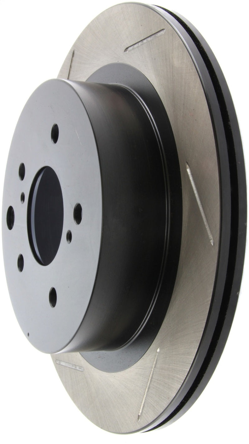 Load image into Gallery viewer, StopTech Power Slot 2/89-96 300ZX Slotted Rear Right Rotor

