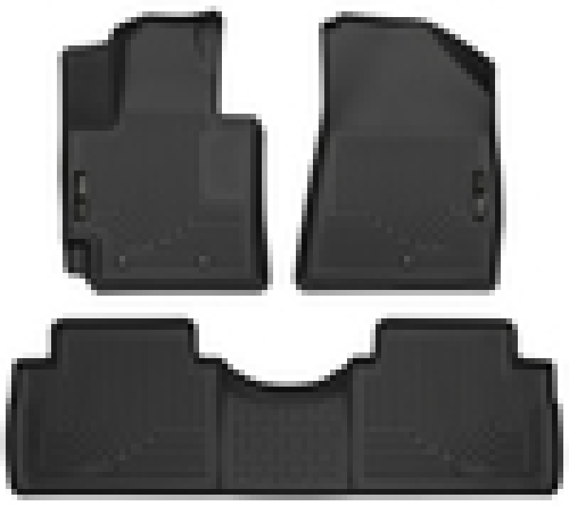 Load image into Gallery viewer, Husky Liners 2016 Kia Soul Weatherbeater Black Front &amp; 2nd Seat Floor Liners (Footwell Coverage)
