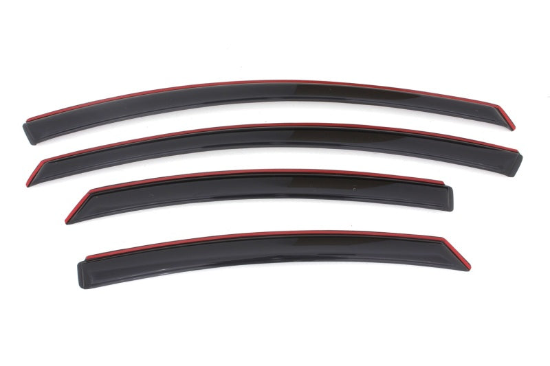 Load image into Gallery viewer, AVS 11-14 Hyundai Sonata Ventvisor In-Channel Front &amp; Rear Window Deflectors 4pc - Smoke
