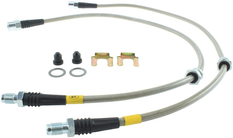 Load image into Gallery viewer, StopTech 2012 BMW 335i Front SS Brake Lines
