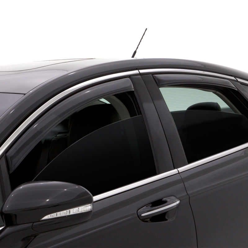 Load image into Gallery viewer, AVS 06-11 Honda Civic Ventvisor In-Channel Front &amp; Rear Window Deflectors 4pc - Smoke

