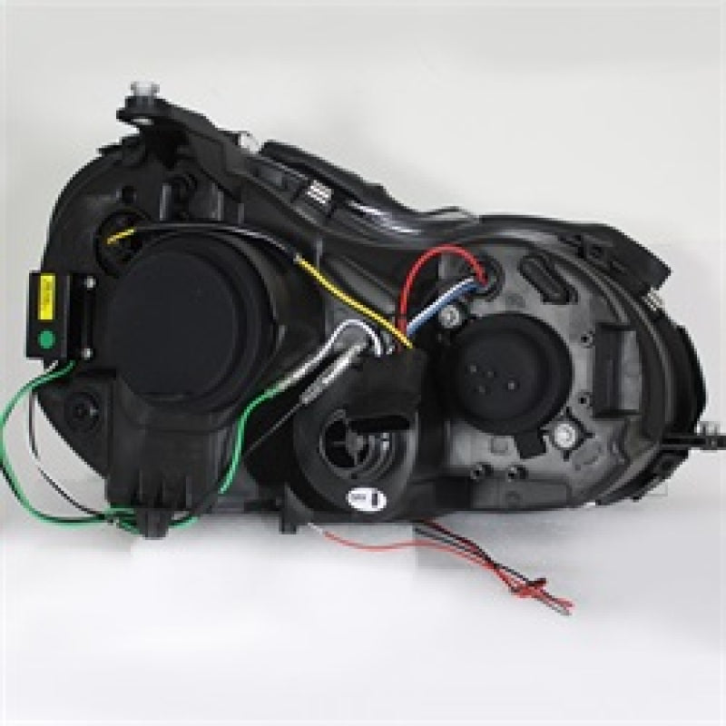 Load image into Gallery viewer, Spyder Mercedes Benz CLK 03-09 Projector Halogen Model- LED Halo DRL Chrm PRO-YD-MBCLK03-DRL-C
