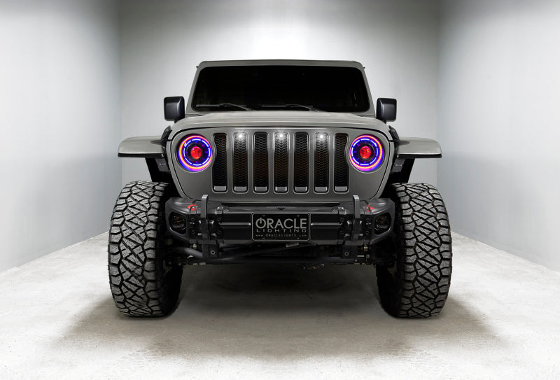 Load image into Gallery viewer, Oracle Pre-Runner Style LED Grille Kit for Jeep Gladiator JT - White
