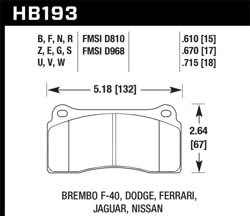 Load image into Gallery viewer, Hawk 09-11 Nissan GT-R Performance Ceramic Street Rear Brake Pads
