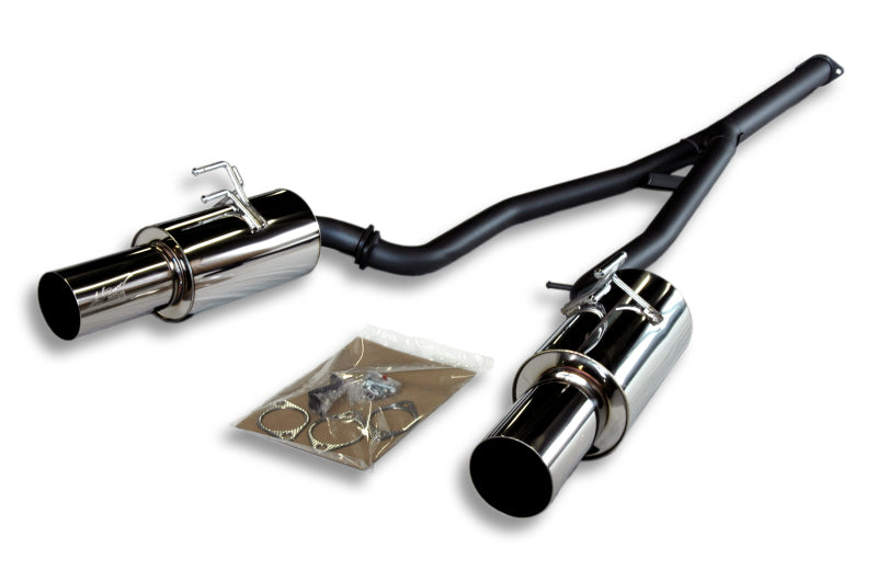 Load image into Gallery viewer, HKS 08-09 Evo 10 Hi-Power Dual Tip Catback Exhaust
