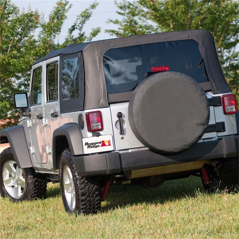 Load image into Gallery viewer, Rugged Ridge 35-36 Inch Tire Cover Black Diamond
