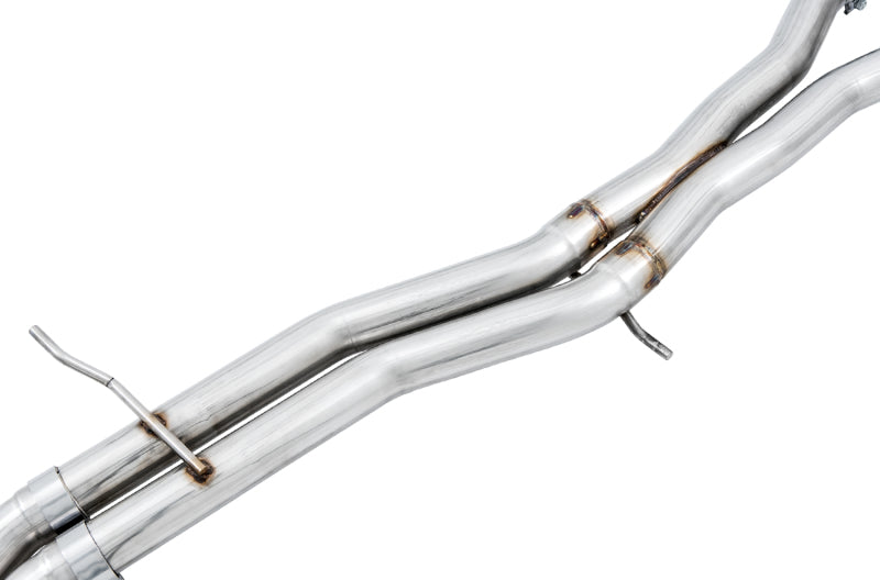 Load image into Gallery viewer, AWE Tuning Audi B9 S4 Track Edition Exhaust - Non-Resonated (Black 102mm Tips)
