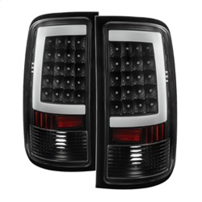 Load image into Gallery viewer, Xtune GMC Sierra 07-13 LED Tail Lights Black ALT-ON-GS07-G2-LED-BK
