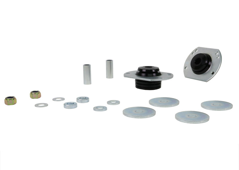 Load image into Gallery viewer, Whiteline Plus 10/02-8/06 Pontiac GTO 8cyl Front Radius Rod - Shim Adjustable Caster Kit
