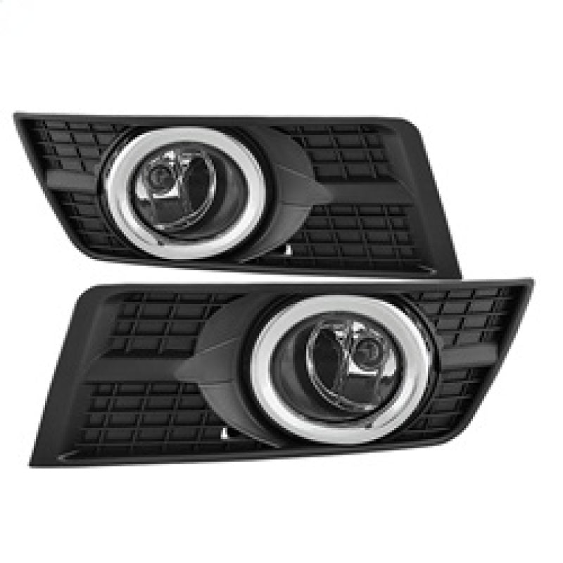 Load image into Gallery viewer, Spyder Cadillac SRX 2010-2015 OEM Style Fog Lights W/Universal Switch Clear FL-CASRX10-C
