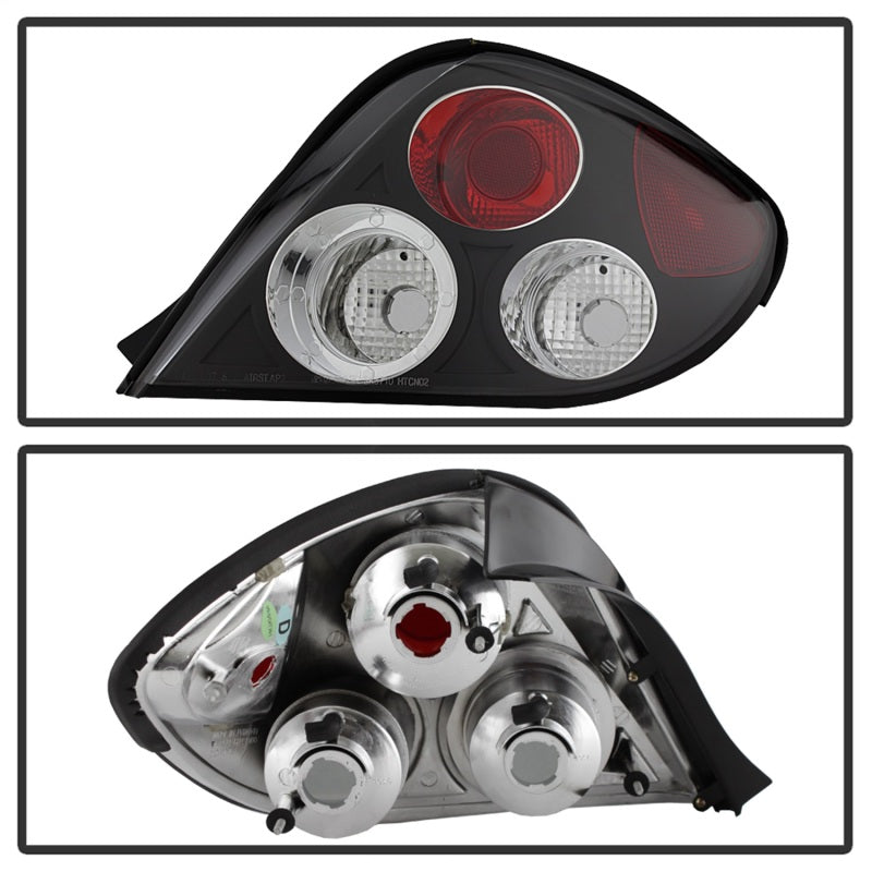 Load image into Gallery viewer, Spyder Hyundai Tiburon 03-05 Euro Style Tail Lights Black ALT-YD-HYT03-BK
