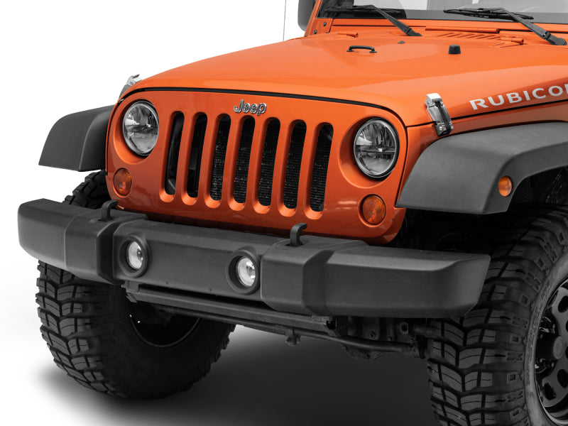 Load image into Gallery viewer, Raxiom 97-18 Jeep Wrangler TJ/JK Axial Series LED Headlights- Black Housing (Clear Lens)
