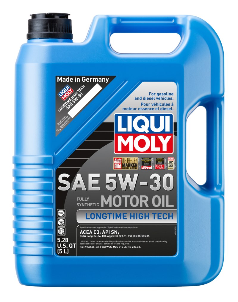 Load image into Gallery viewer, LIQUI MOLY 5L Longtime High Tech Motor Oil 5W30
