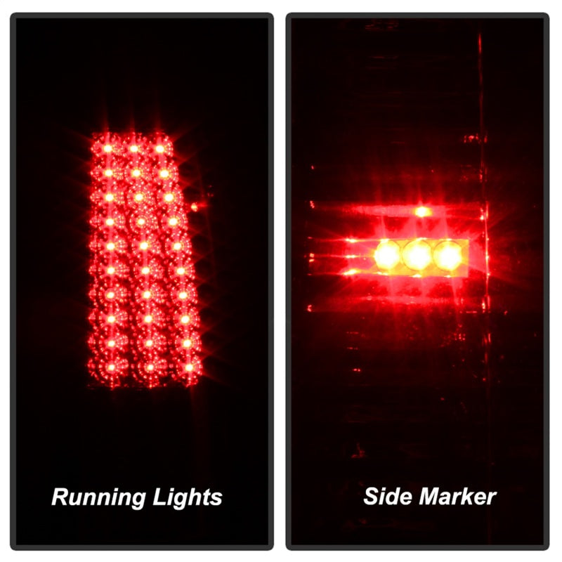 Load image into Gallery viewer, Xtune Chevy Silverado 1500/2500/3500 99-02 LED Tail Lights Red Clear ALT-ON-CS99-LED-RC
