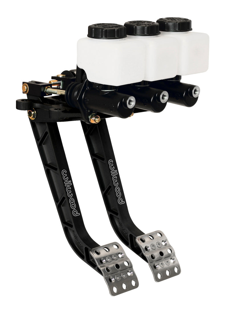 Load image into Gallery viewer, Wilwood Adjustable Dual Pedal - Brake / Clutch - Rev. Swing Mount - 6.25:1
