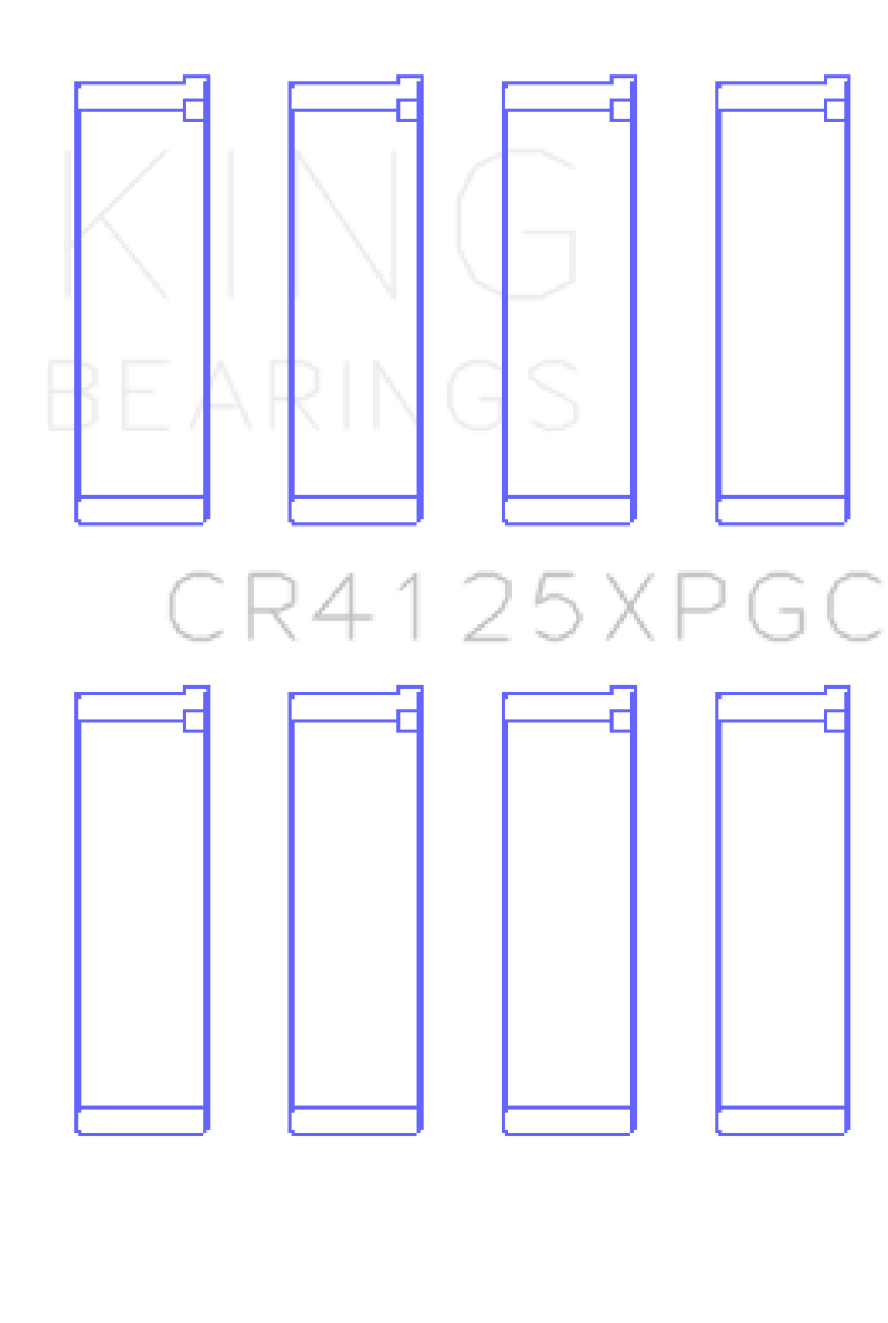 Load image into Gallery viewer, King Subaru EJ20/EJ22/EJ25 (Size STDX) pMaxKote Performance Rod Bearing Set
