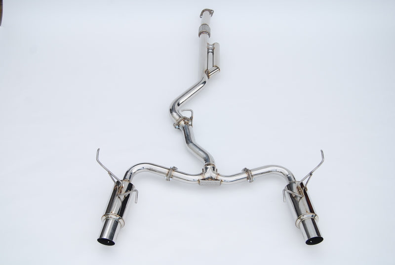 Load image into Gallery viewer, Invidia 2022+ Subaru WRX N1 Twin Outlet Single Layer SS Tip Cat-Back Exhaust
