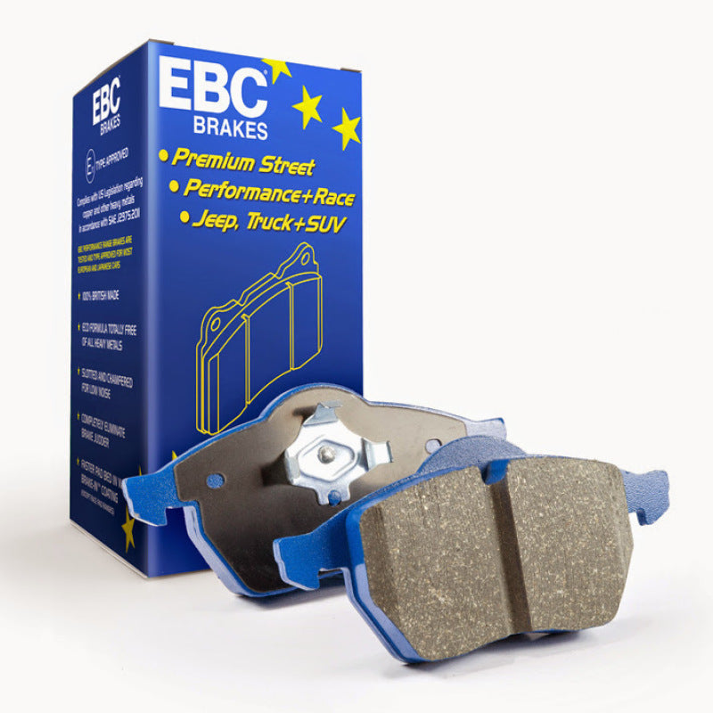 Load image into Gallery viewer, EBC 07-08 Porsche 911 (997) (Cast Iron Rotor only) 3.6 Carrera 2 Bluestuff Front Brake Pads
