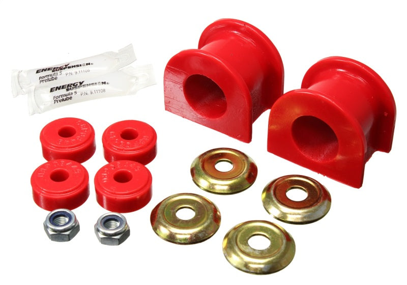 Load image into Gallery viewer, Energy Suspension 05-15 Toyota Tacoma 2WD 30mm Front Sway Bar Bushing Set - Red
