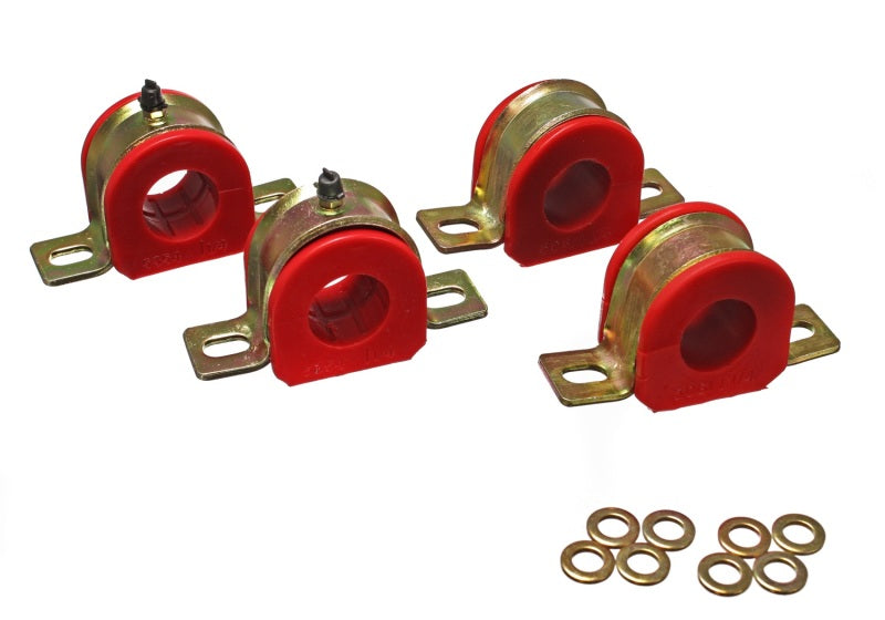 Load image into Gallery viewer, Energy Suspension 1-1/4in Gm Greaseable S/B Set - Red
