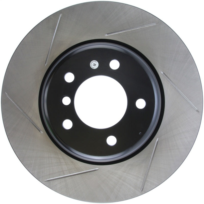 Load image into Gallery viewer, StopTech Power Slot 08-09 BMW 135i Coupe Front Left Slotted Rotor
