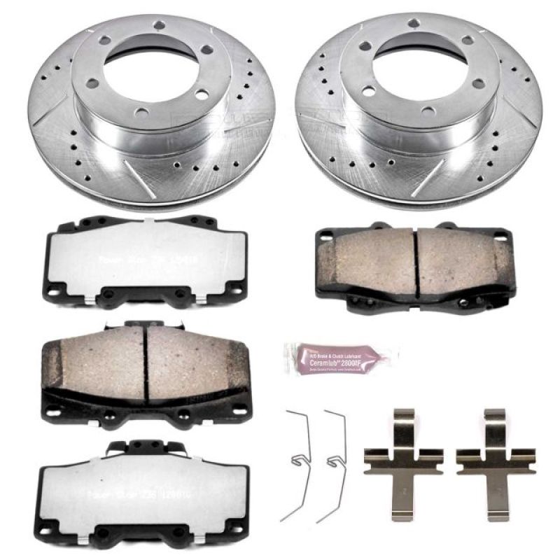 Load image into Gallery viewer, Power Stop 95-02 Toyota 4Runner Front Z36 Truck &amp; Tow Brake Kit
