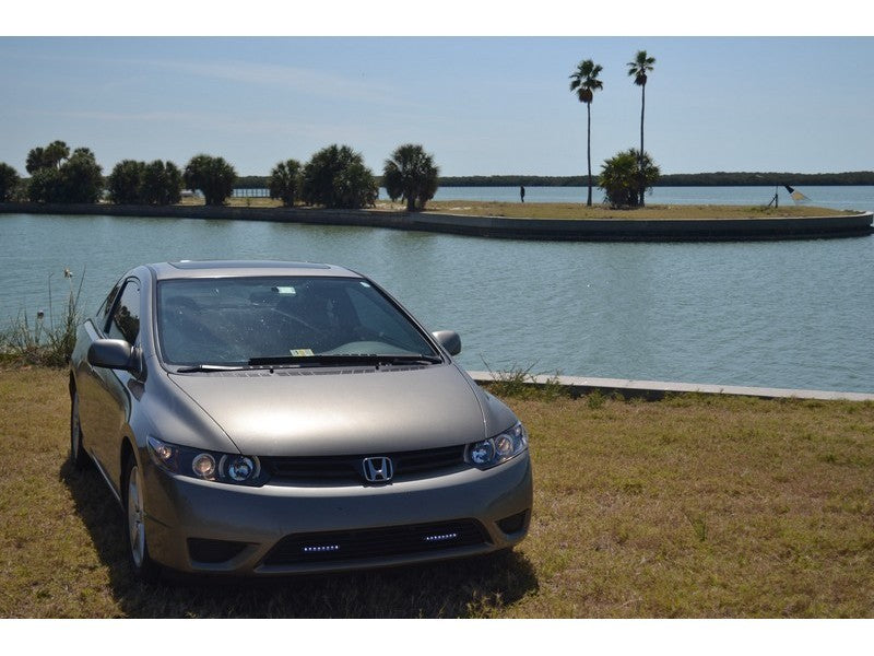 Load image into Gallery viewer, Spyder Honda Civic 06-08 2Dr Projector Headlights LED Halo Black High H1 Low H1 PRO-YD-HC06-2D-HL-BK
