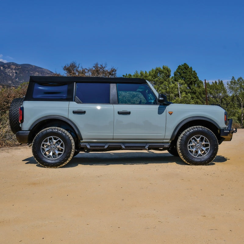Load image into Gallery viewer, Westin/HDX 2021+ Ford Bronco Drop Nerf Step Bars - Textured Black
