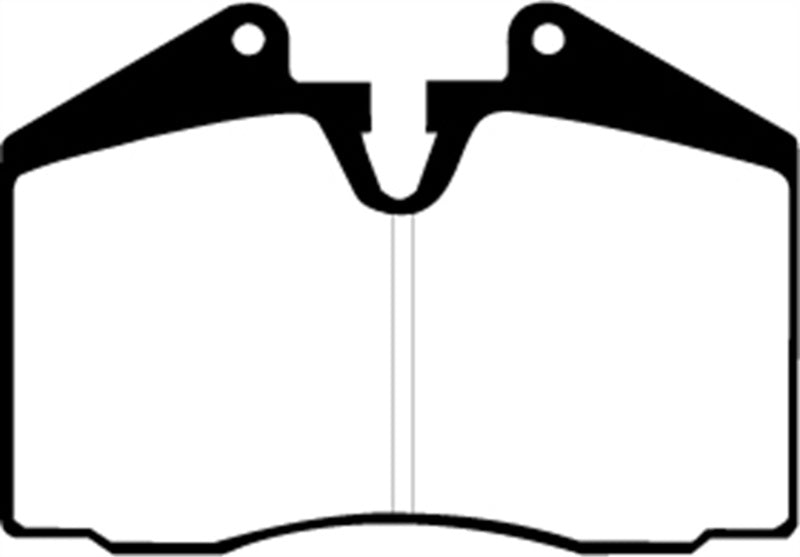 Load image into Gallery viewer, EBC 89-95 Ferrari 348 3.4 Redstuff Front/Rear Brake Pads (Axle Set Only)
