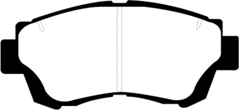 Load image into Gallery viewer, EBC 92-96 Lexus ES300 3.0 Yellowstuff Front Brake Pads
