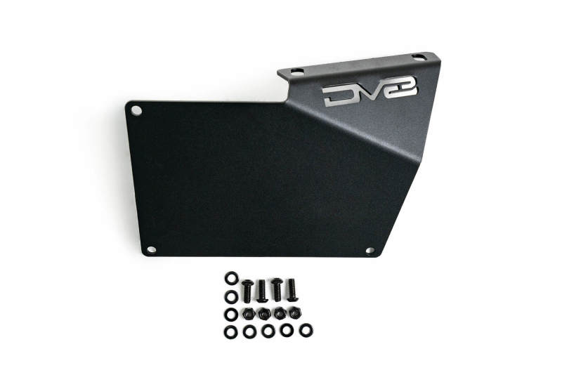 Load image into Gallery viewer, DV8 Offroad 21-22 Ford Bronco Factory Front Bumper License Relocation Bracket - Side
