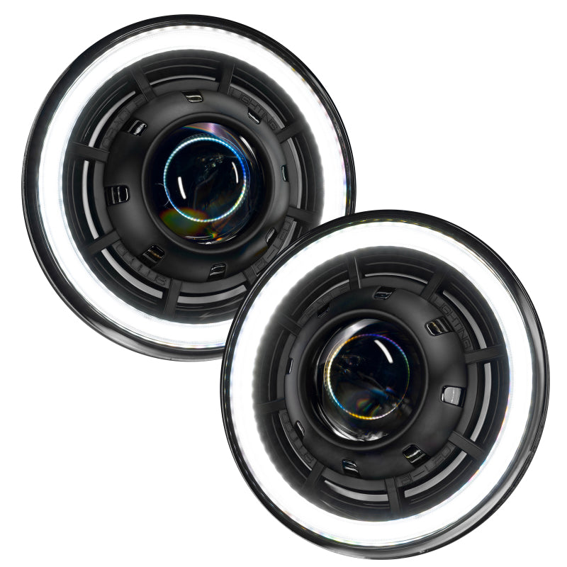 Load image into Gallery viewer, Oracle Oculus 7in Bi-LED Projector Headlights for Jeep Wrangler JK - 6000K
