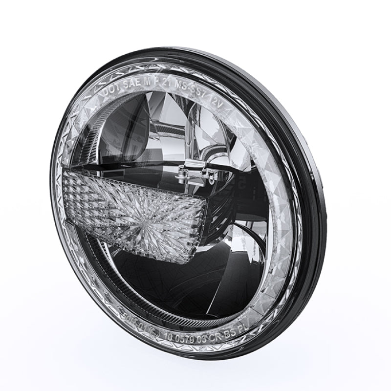 Load image into Gallery viewer, Raxiom 97-18 Jeep Wrangler TJ/JK 7-Inch LED Headlights w/ Halos- Black Housing (Clear Lens)
