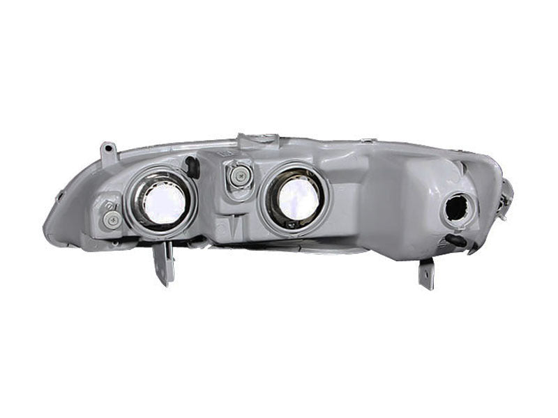 Load image into Gallery viewer, ANZO 1998-2002 Honda Accord Crystal Headlights Black
