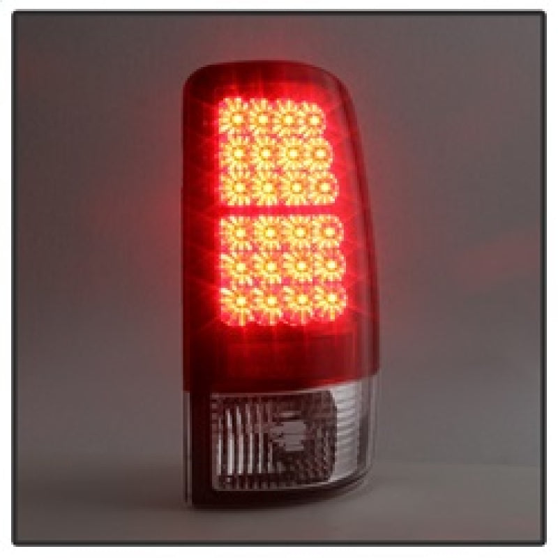 Load image into Gallery viewer, Spyder Chevy Suburban/Tahoe 1500/2500 00-06 LED Tail Lights Red Clear ALT-YD-CD00-LED-RC
