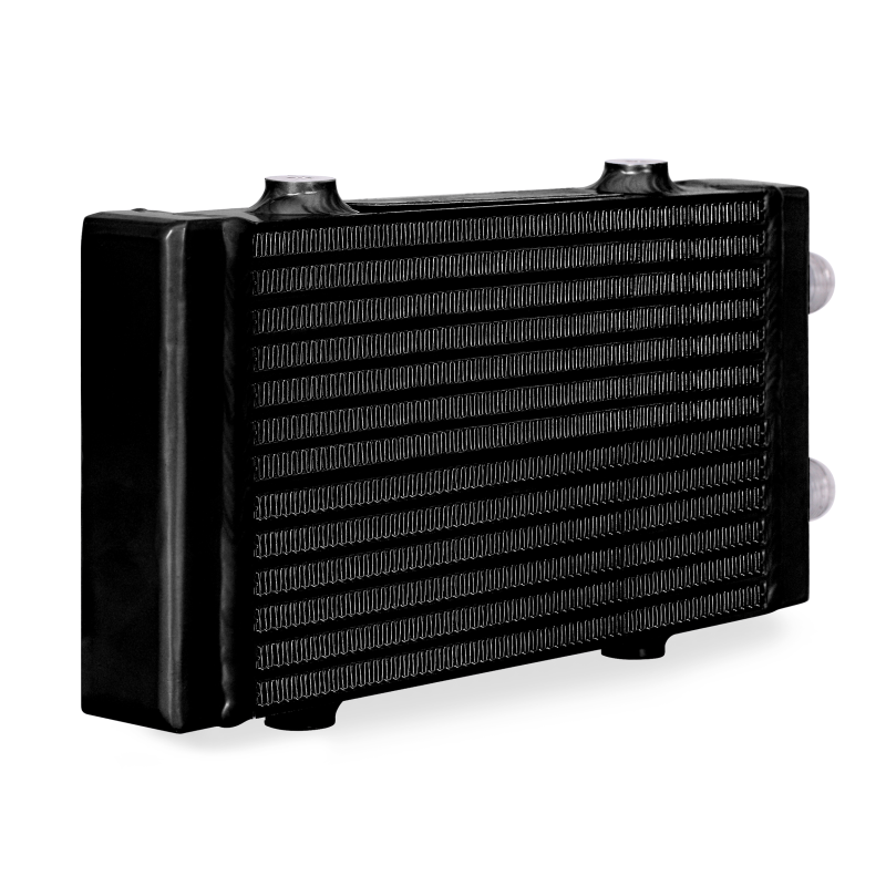 Load image into Gallery viewer, Mishimoto Universal Small Bar and Plate Dual Pass Black Oil Cooler
