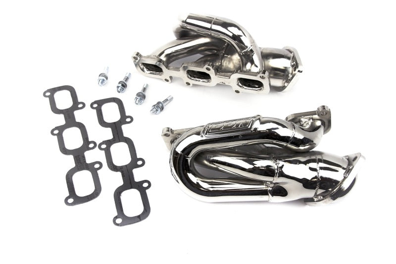 Load image into Gallery viewer, BBK 11-15 Mustang 3.7 V6 Shorty Tuned Length Exhaust Headers - 1-5/8 Silver Ceramic

