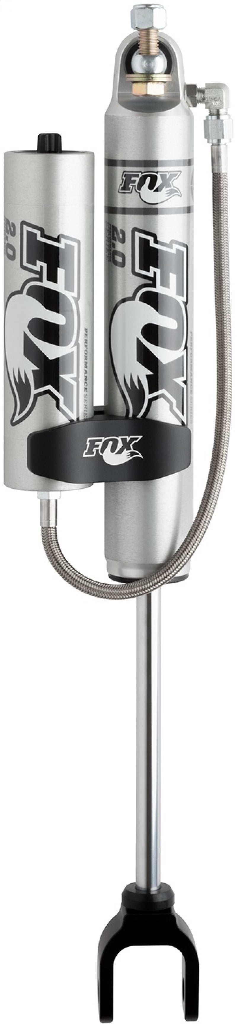 Load image into Gallery viewer, Fox 11+ Chevy HD 2.0 Performance Series 7.9in. Smooth Body Remote Res. Front Shock / 4-6in. Lift
