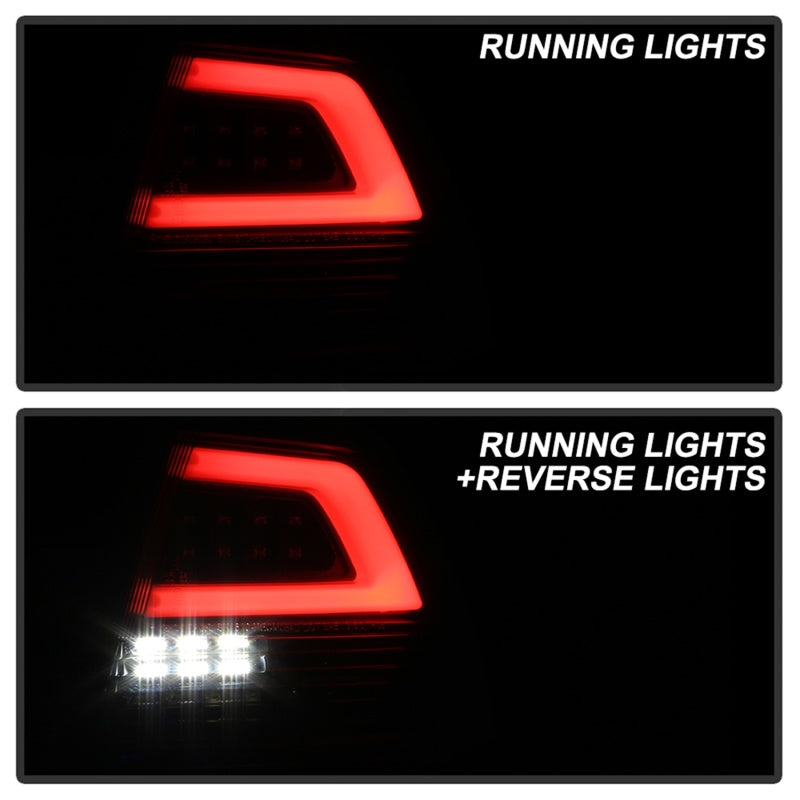 Load image into Gallery viewer, Spyder 08-09 Pontiac G8 Version 2 Light Bar LED Tail Lights - Black - ALT-YD-PG808V2-LB-BK
