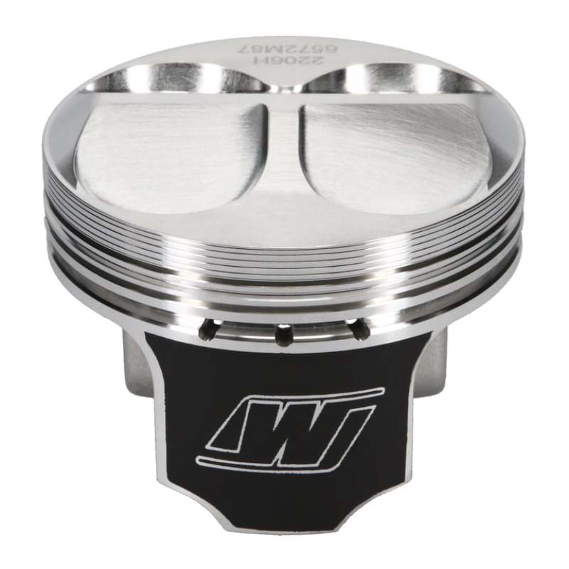 Load image into Gallery viewer, Wiseco Honda 4v DOME +6.5cc STRUTTED 87MM Piston Shelf Stock Kit
