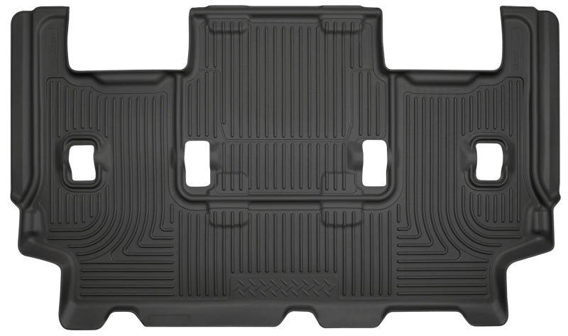 Load image into Gallery viewer, Husky Liners 07-10 Ford Expedition/Lincoln Navigator WeatherBeater 3rd Row Black Floor Liner
