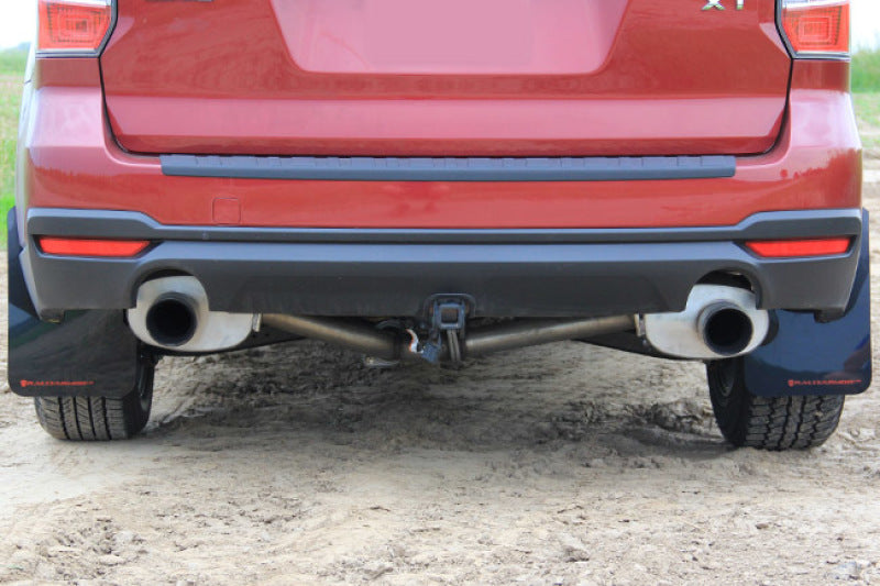 Load image into Gallery viewer, Rally Armor 14-18 Subaru Forester Black Mud Flap w/ Red Logo
