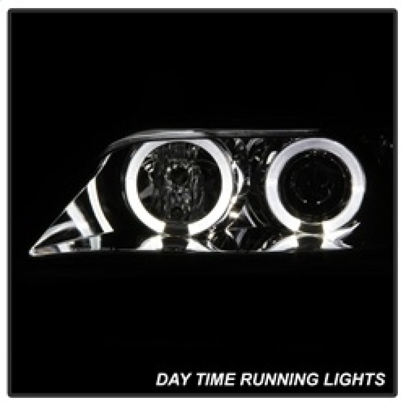 Load image into Gallery viewer, Spyder BMW Z3 96-02 Projector Headlights LED Halo Chrome High H1 Low H1 PRO-YD-BMWZ396-HL-C
