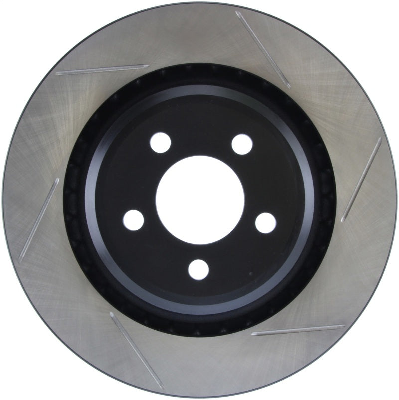 Load image into Gallery viewer, StopTech Power Slot 06-07 Chrysler SRT-8 Rear Left Slotted Rotor
