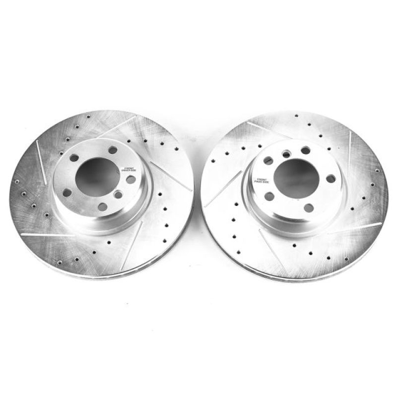 Load image into Gallery viewer, Power Stop 14-16 BMW 228i Front Evolution Drilled &amp; Slotted Rotors - Pair
