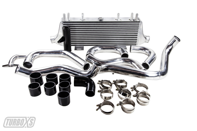 Load image into Gallery viewer, Turbo XS 02-05 WRX/STi FM Intercooler *Use Factory BOV/CrashBeam Built In/BOV NOT INCL*
